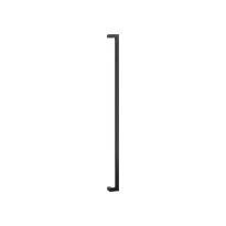 GPF14 pull handle 30x30x1400mm cranked black