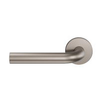 GPF1000.A3-00L/R Aka door handle on rose pointing left/ right 50x8mm