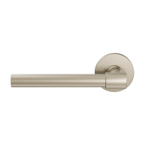 GPF3051.A4-05L Hipi Deux door handle on rose pointing left 50x6mm