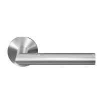 GPF115VR door handle on rose pointing right