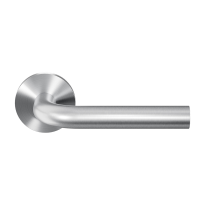 GPF100VR door handle on rose pointing right