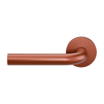 GPF100VRT1 door handle on rose pointing left
