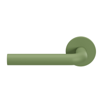 GPF100VRU3 door handle on rose pointing left