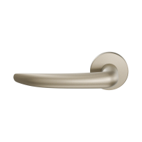 GPF3085.A4-00L/R Tino door handle on rose pointing left/ right 50x8mm
