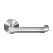 GPF105VR door handle on rose pointing right