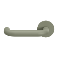 GPF105VRU2 door handle on rose pointing left