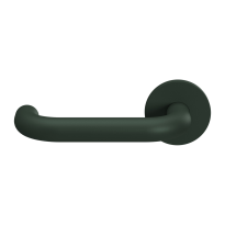 GPF105VRU4 door handle on rose pointing left