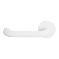 U-model white door handle on rose 19mm GPF807VWL rose 53x6,5mm pointing left