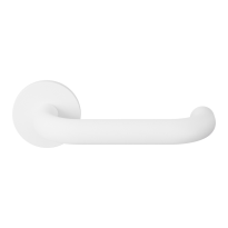 U-model white door handle on rose 19mm GPF807VWR rose 53x6,5mm pointing right