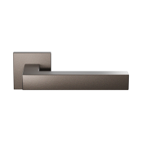 Deurkruk op rozet Zaki+ GPF1302.A1-02, Dark blend