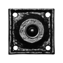 Doorbell KP1759 square 62 mm whrought iron black