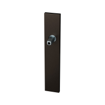 GPF1125.A1.442 long backplate rectangular lock 72PZ Dark blend with welded knob fastener