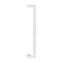 GPF13 pull handle 22x22x500mm cranked white