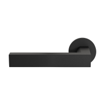 GPF1304.61.00L/R Tapu door handle on rose pointing left/ right 50x8mm
