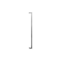 GPF14 pull handle 30x30x1200mm cranked satin stainless steel