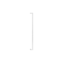 GPF14 pull handle 30x30x1200mm cranked white