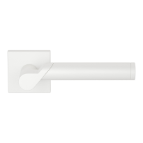 GPF3025.62-02R white Horo door handle on rose 50x8mm