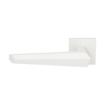 GPF3112.62.02L Rua door handle on rose pointing left 50x8mm