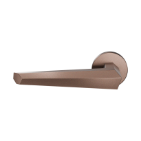 GPF3112.A2.00L Rua door handle on rose pointing left 50x8mm