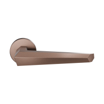 GPF3112.A2.00R Rua door handle on rose pointing right 50x8mm