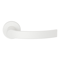 GPF3155.62-00 Kokoru white door handle on rose 50x8mm