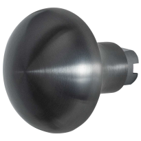 GPF9859.P1 mushroom knob for security plates fixed 