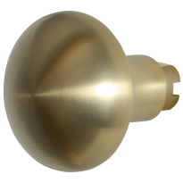 GPF9859.P4 mushroom knob for security plates fixed 