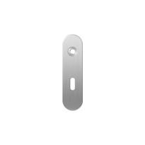 Short backplate GPF1100.10L lock 56 left handed satin stainless steel