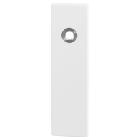 Short backplate GPF8100.55L lock 56 left handed white