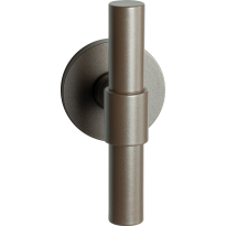 GPF3046.A3-05L Hipi Deux cross handle on rose pointing left 50x6mm