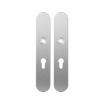 Long backplate GPF1100.20 55PZ satin stainless steel