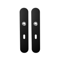 Long backplate GPF8100.20 lock 56 black