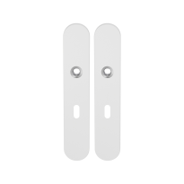 Long backplate GPF8100.60 lock 56 white