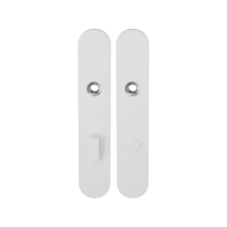 Long backplate GPF8100.60 bathroom 72/8 big knob white
