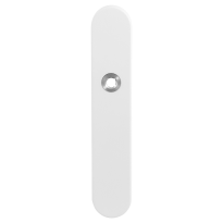 Long backplate GPF8100.60L 72PZ left handed white