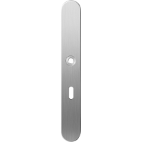 Long backplate XL GPF1100.70L lock 56 left handed satin stainless steel