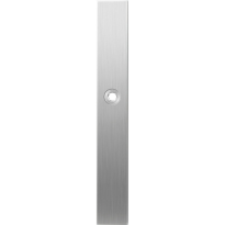 Long backplate XL GPF1100.75R satin stainless steel