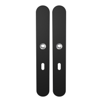 Long backplate XL GPF8100.70 lock 56 black
