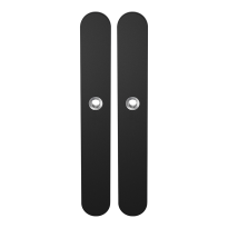 Long backplate XL GPF8100.70 blind black