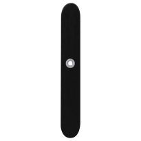 Long backplate XL GPF8100.70L lock 72 left handed black