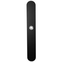 Long backplate XL GPF8100.70L left handed black