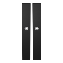 Long backplate XL GPF8100.75 black