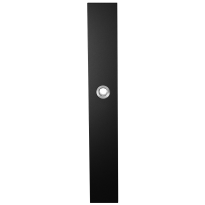 Long backplate XL GPF8100.75R blind right handed black