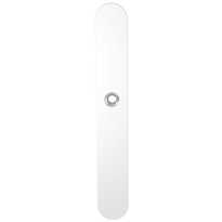 Long backplate XL GPF8100.80L left handed white