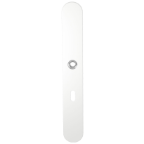 Long backplate XL GPF8100.80R lock 56 right handed white