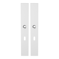 Long backplate XL GPF8100.85 lock 56 white