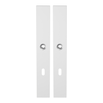 Long backplate XL GPF8100.85 lock 72 white