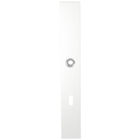 Long backplate XL GPF8100.85R lock 72 right handed white