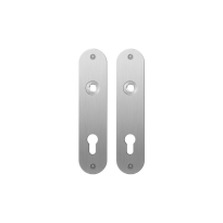 Flat backplate GPF1100.12 72PZ satin stainless steel