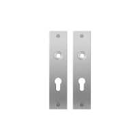 Flat backplate GPF1100.16 55PZ satin stainless steel
